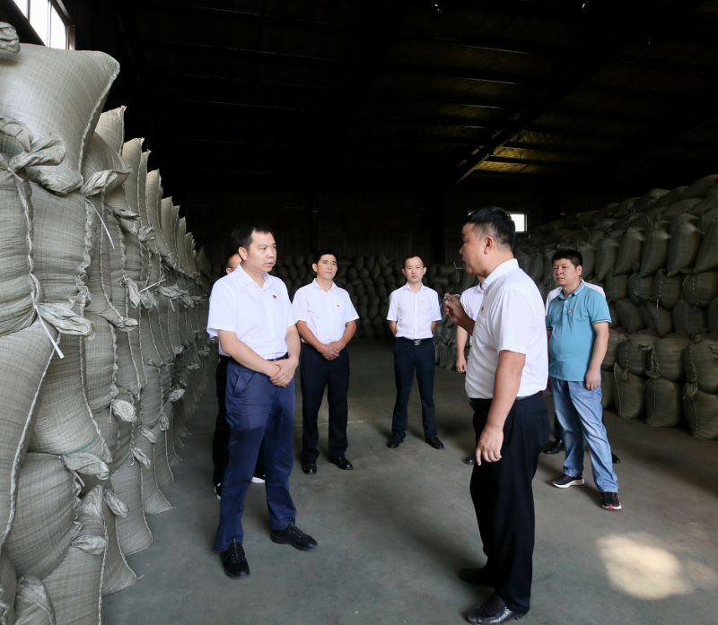 廖良生在浮梁县调研